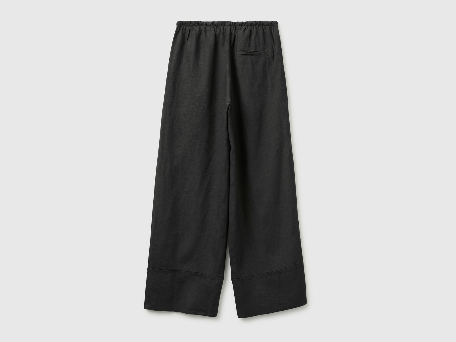 100% linen cuffed trousers - ucb_image_BS