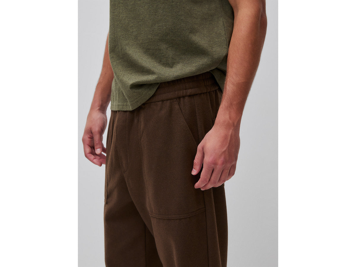 Joggers cropped em mistura de lã - ucb_image_FY