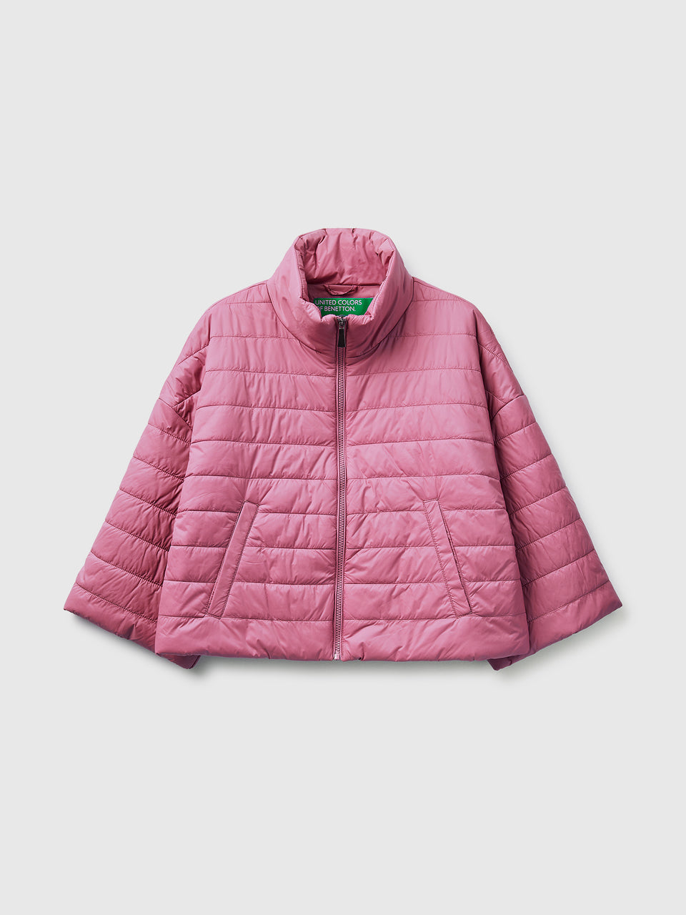 Lightweight padded jacket with 3/4 sleeves - ucb_image_FS
