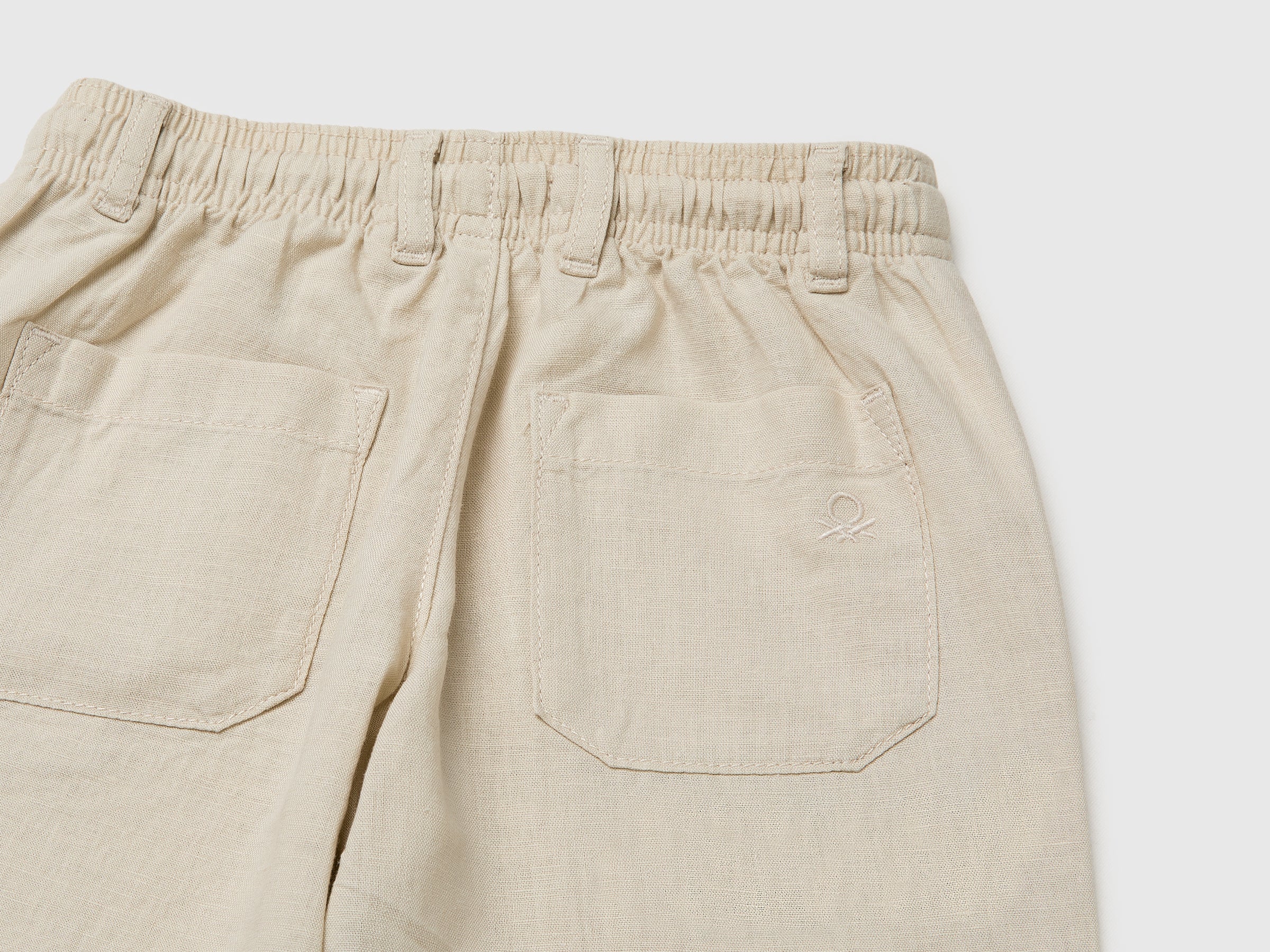 Linen blend shorts - ucb_image_DS1