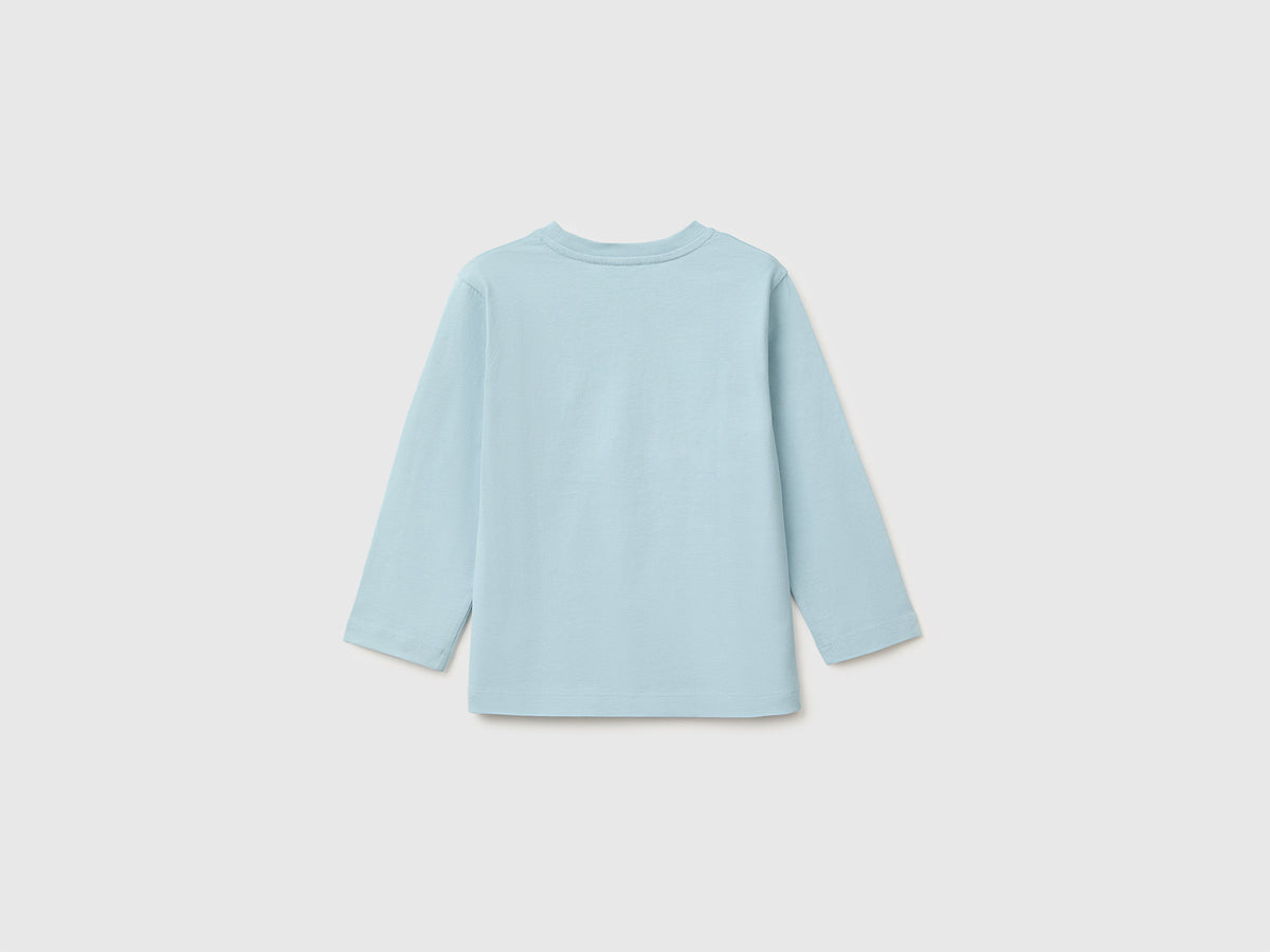 T-shirt em algodão orgânico quente com bordado - ucb_image_BS