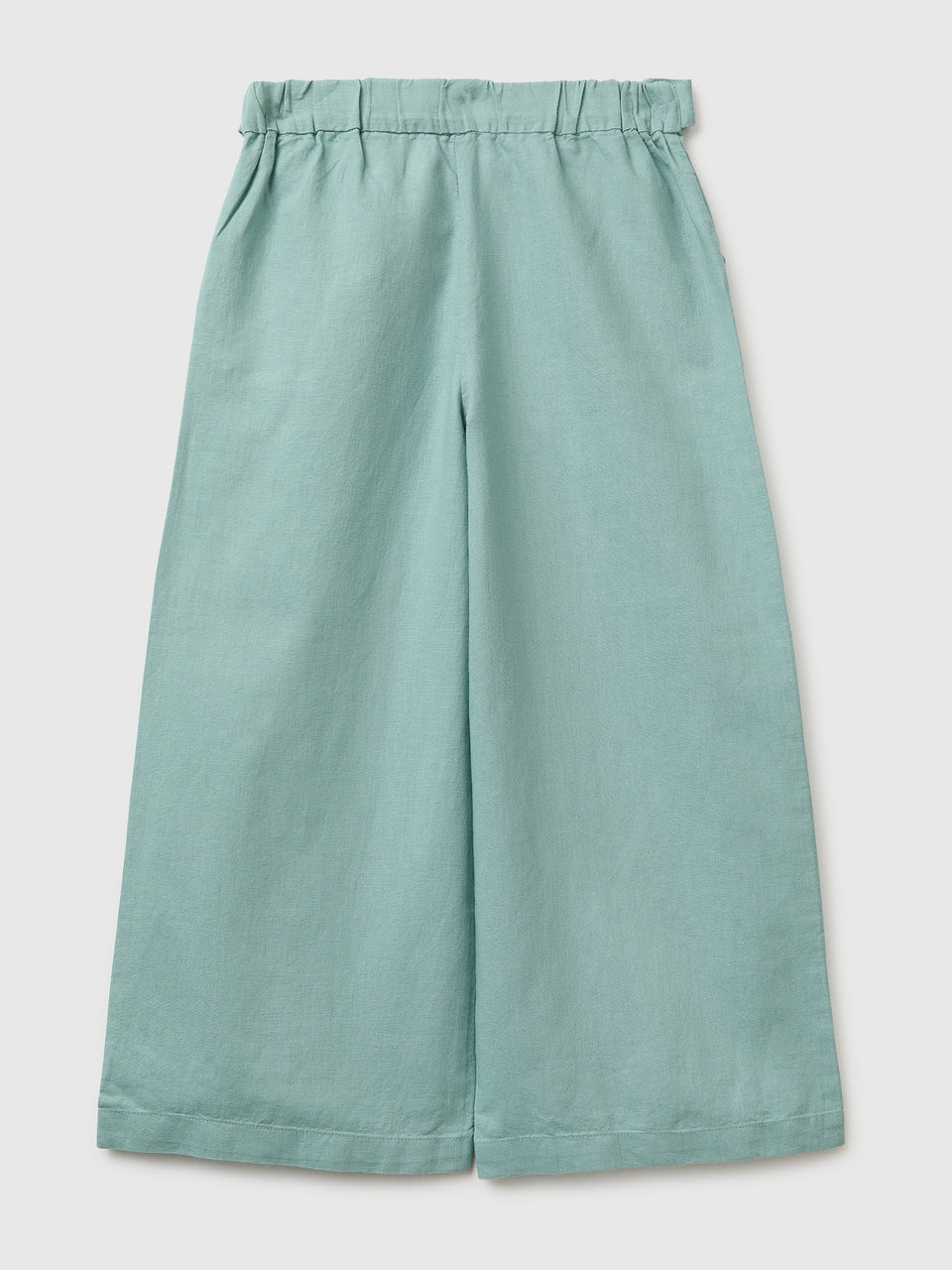 Linen blend trousers with sash - ucb_image_BS