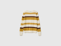 Camisola às riscas em mistura de lã e alpaca - ucb_image_BS
