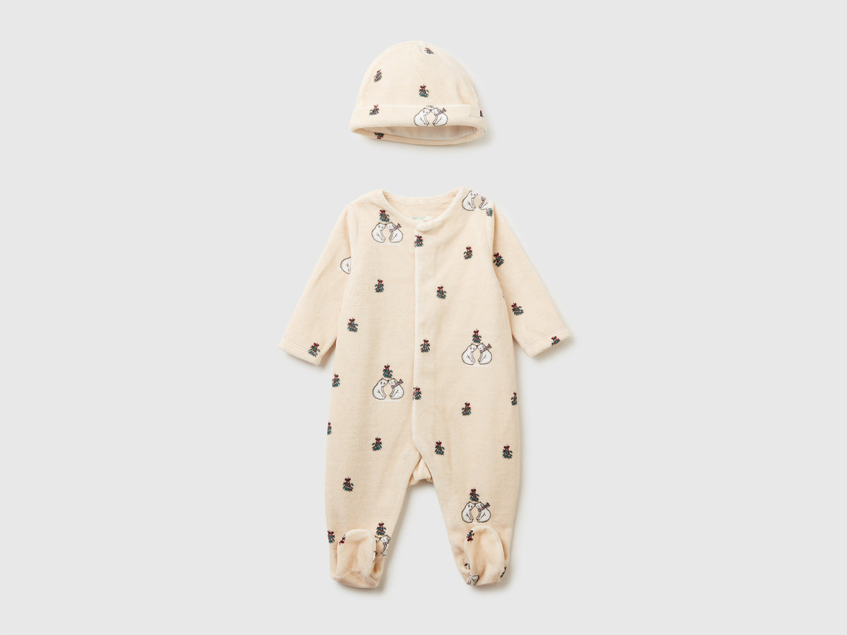 Set de babygrow e gorro em chenille - ucb_image_FS