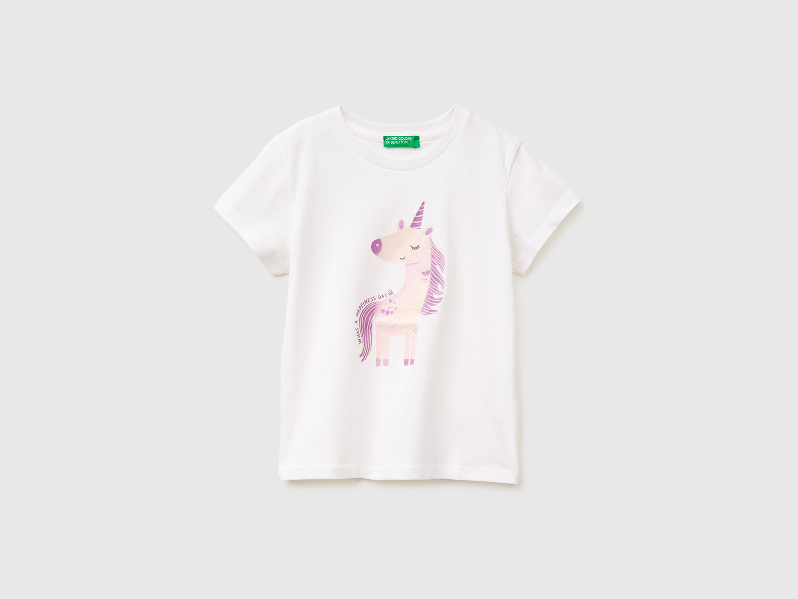 T-shirt with print and glitter - ucb_image_FS