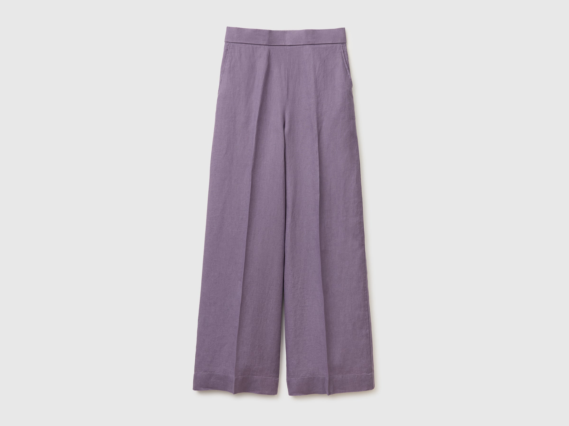 Palazzo trousers in pure linen - ucb_image_FS