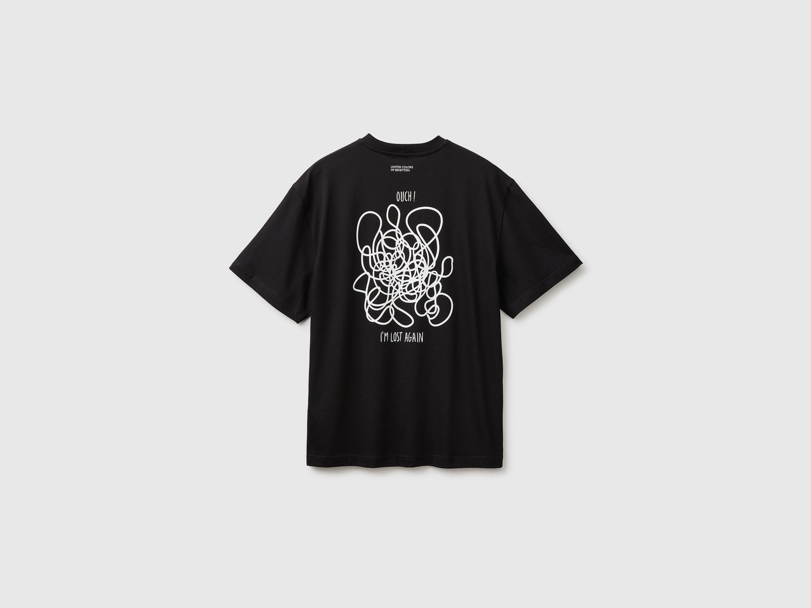 T-shirt relaxed fit com estampa - ucb_image_BS