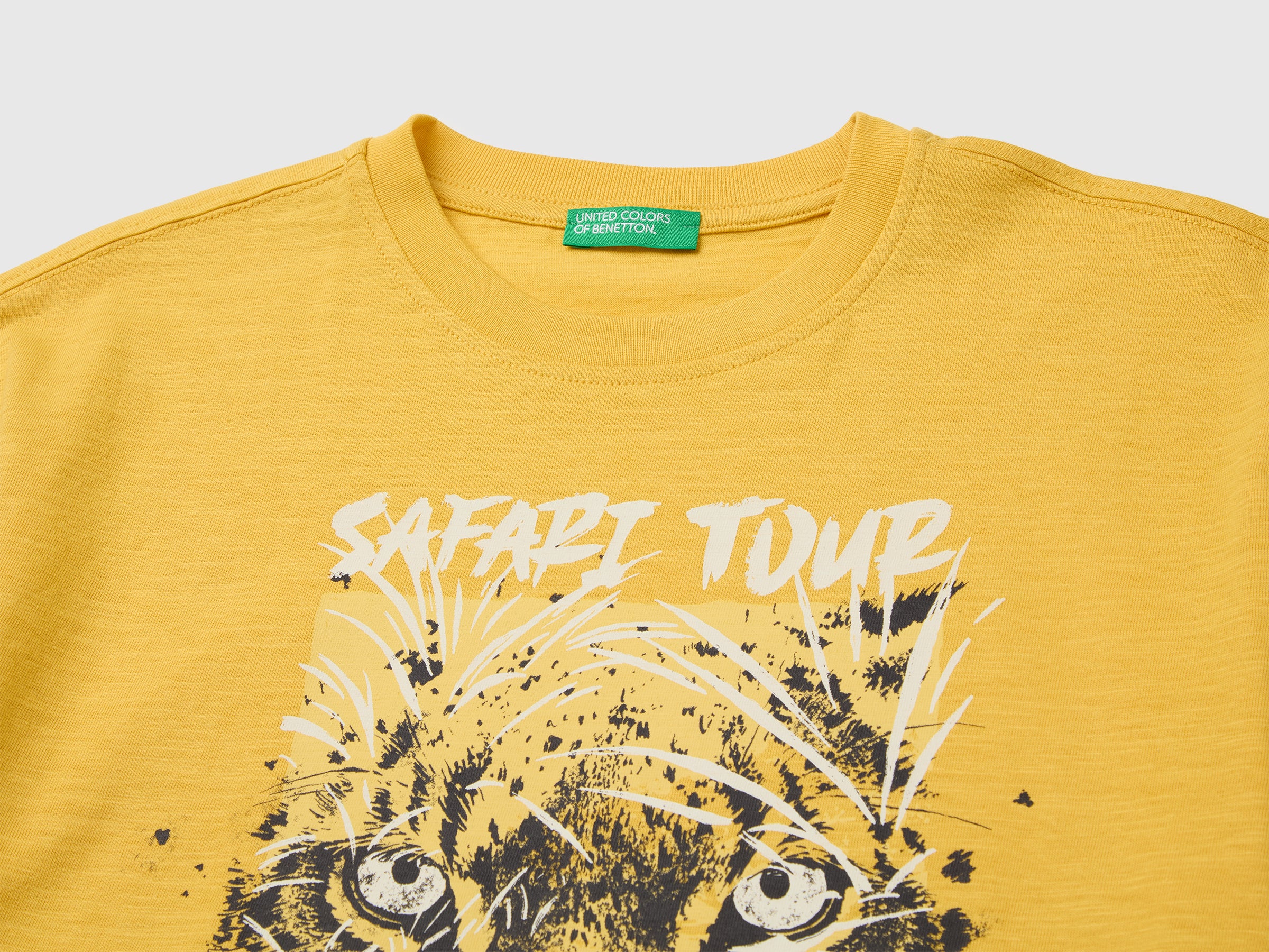 Crew neck T-shirt with print - ucb_image_DS1