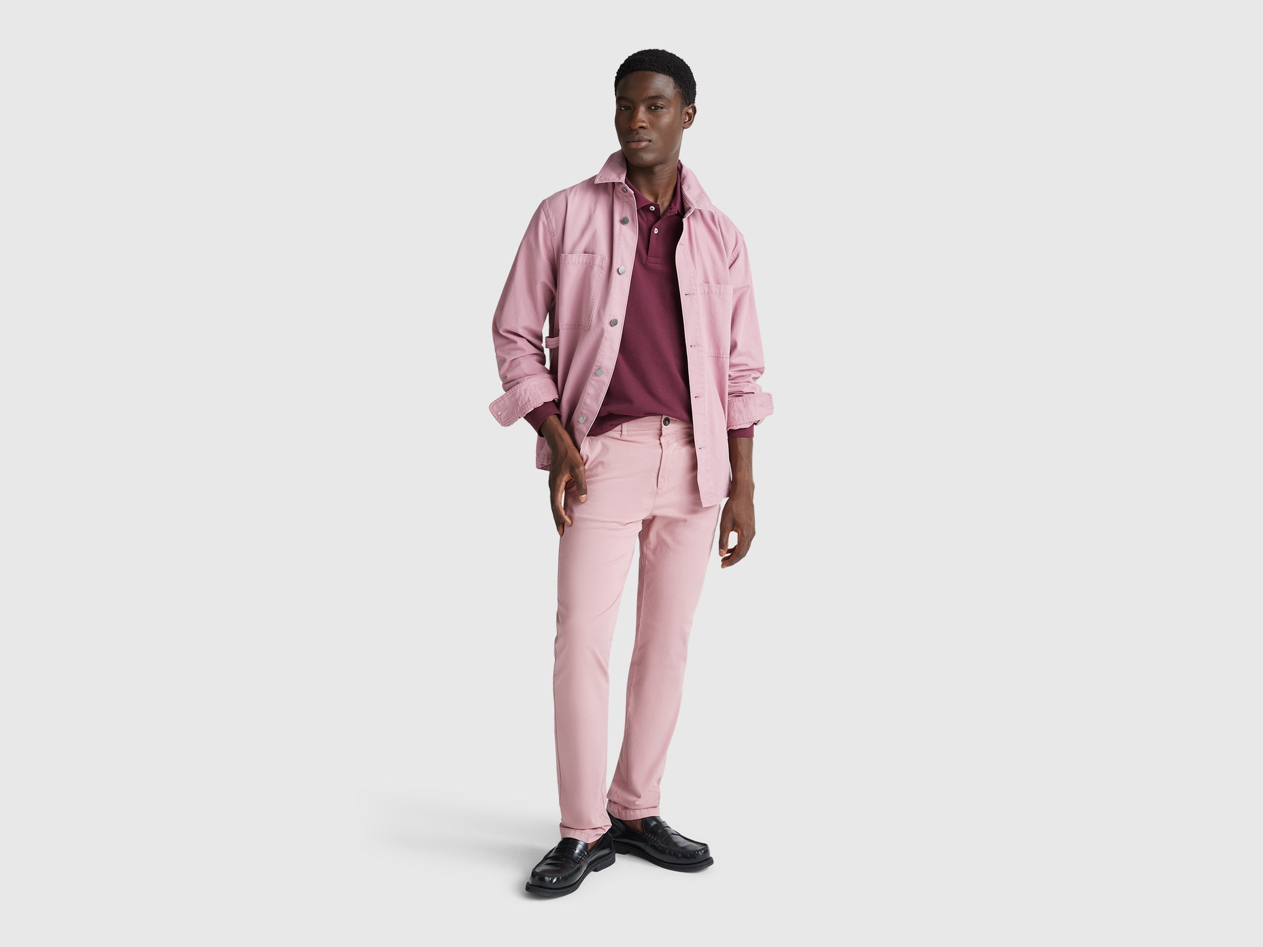 Chinos slim fit em algodão - ucb_image_FY