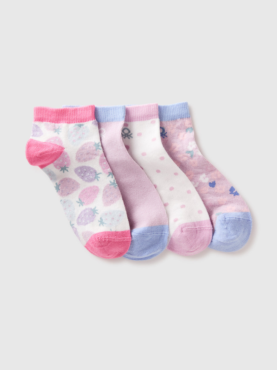 Four patterned short socks - ucb_image_FS