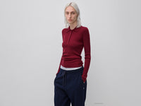 Polo de malha em mistura de seda e lã - ucb_image_F