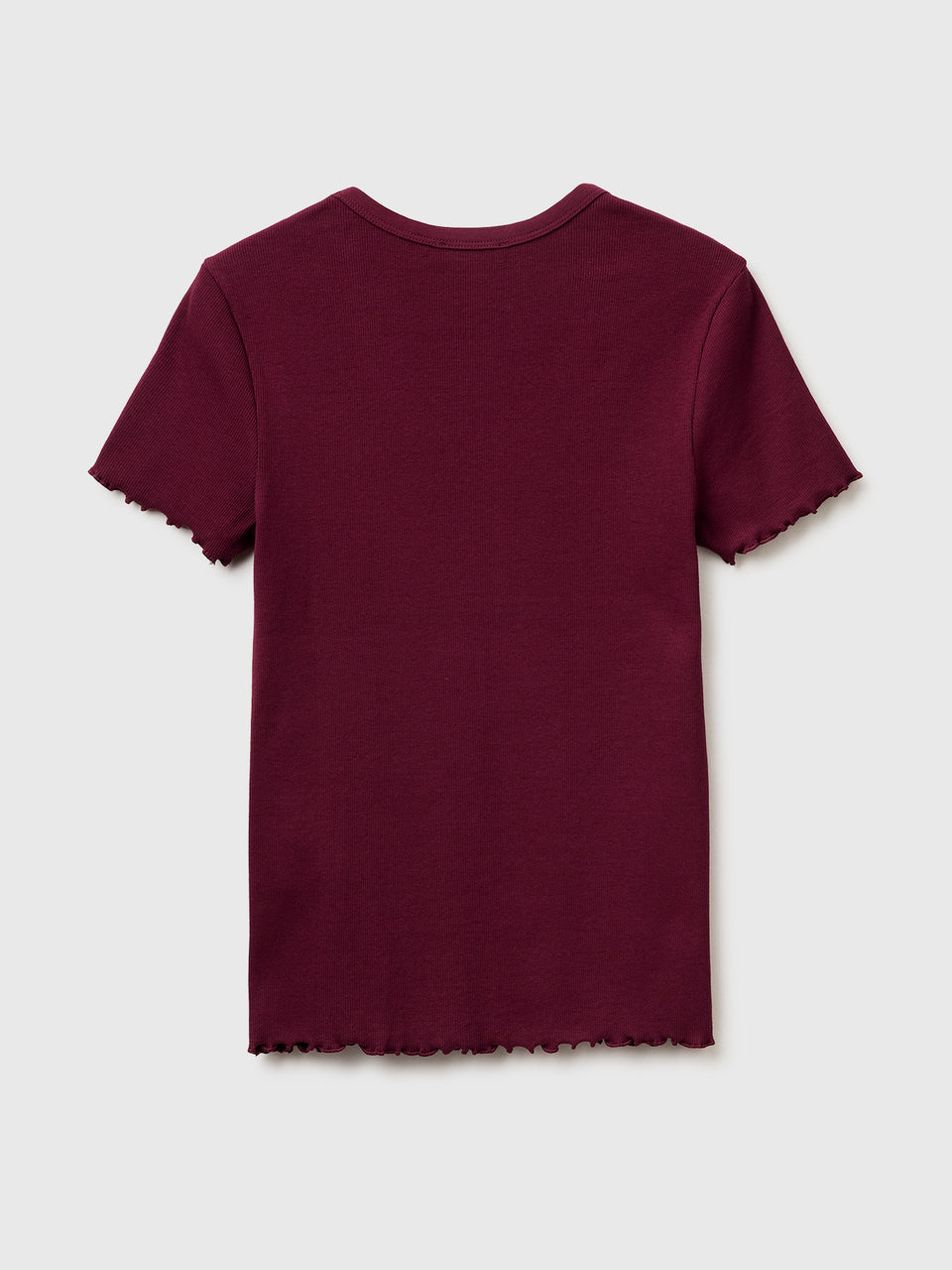 T-shirt decote em V canelado - ucb_image_BS