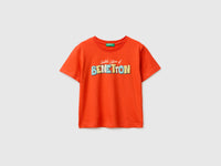 Organic cotton T-shirt with logo print - ucb_image_FS