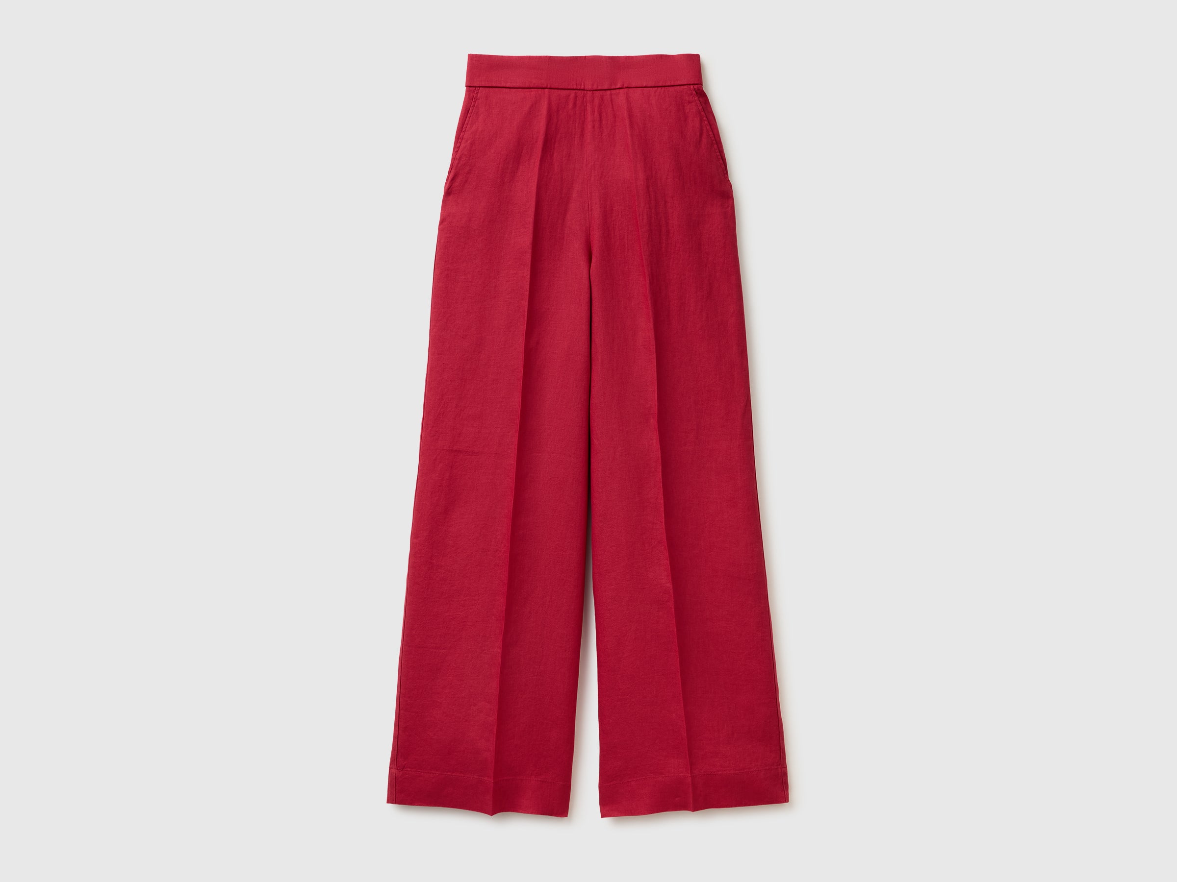 Palazzo trousers in pure linen - ucb_image_FS