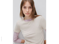 T-shirt de gola redonda slim fit - ucb_image_FY