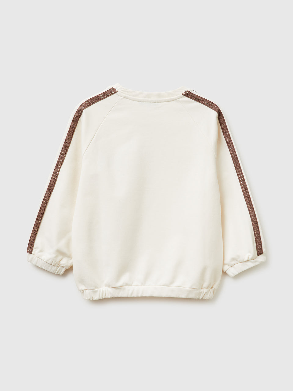 Sweatshirt with lace and embroidery - ucb_image_BS