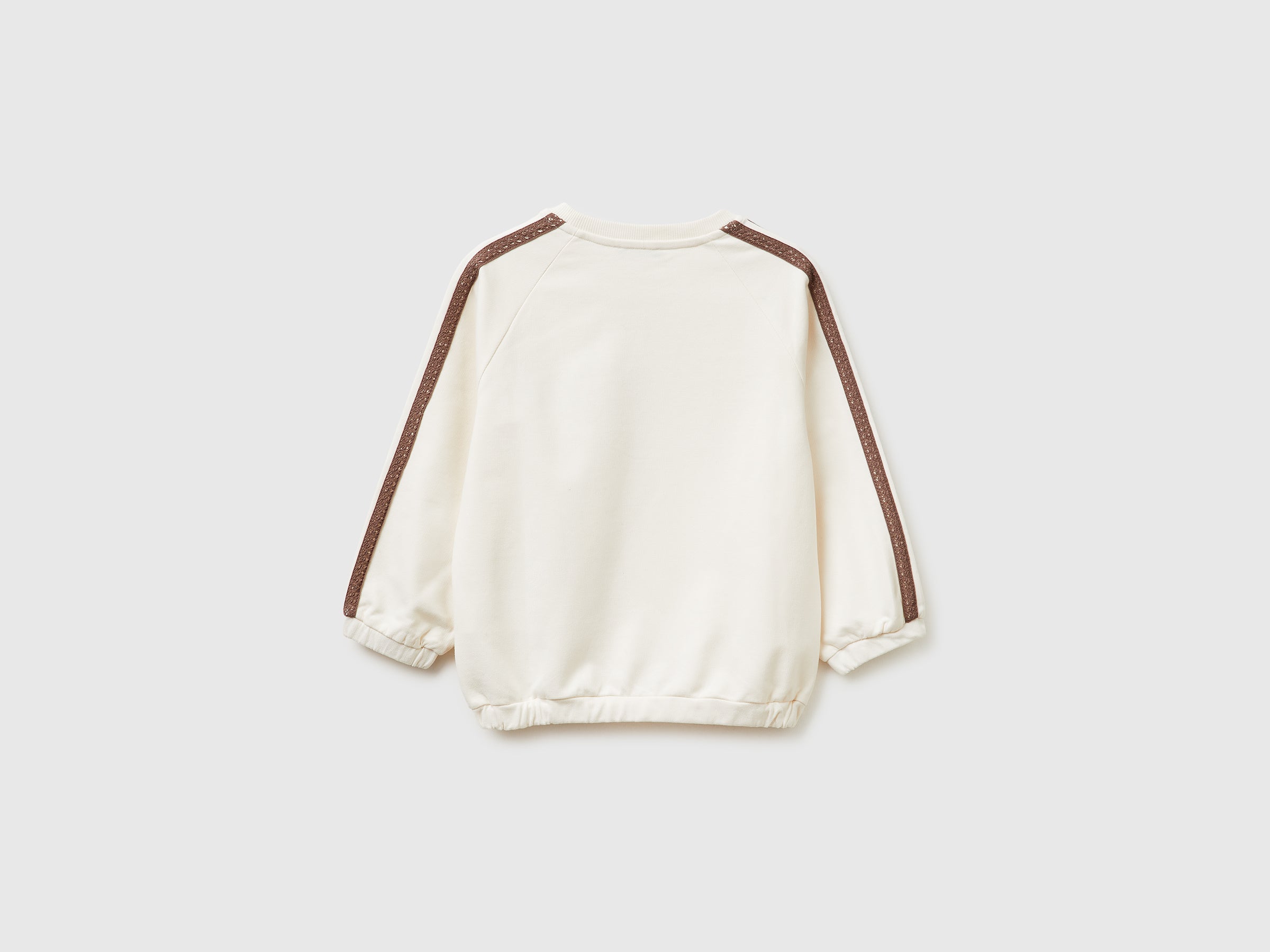 Sweatshirt with lace and embroidery - ucb_image_BS