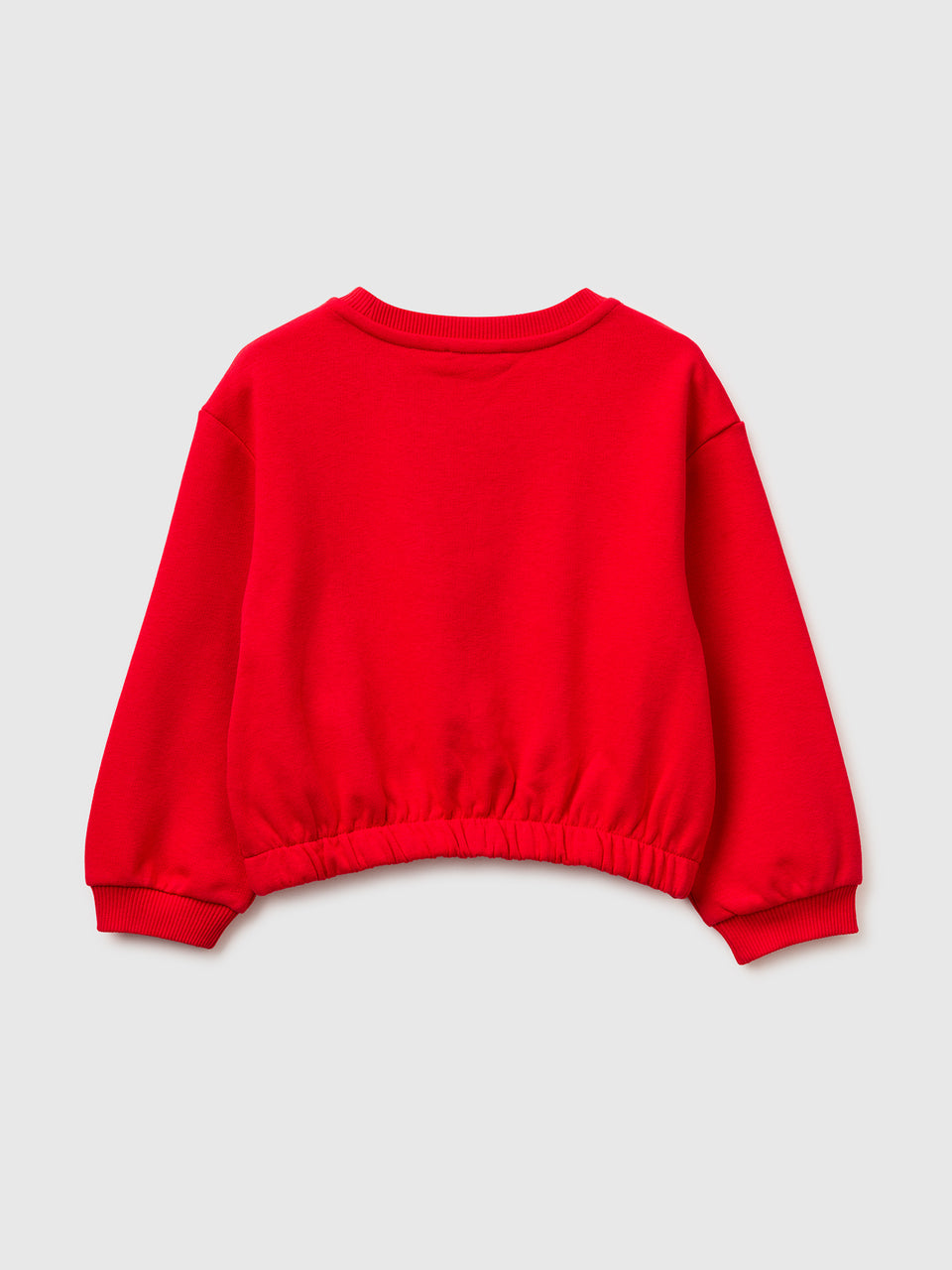 Cropped sweatshirt with fruit appliqué - ucb_image_BS