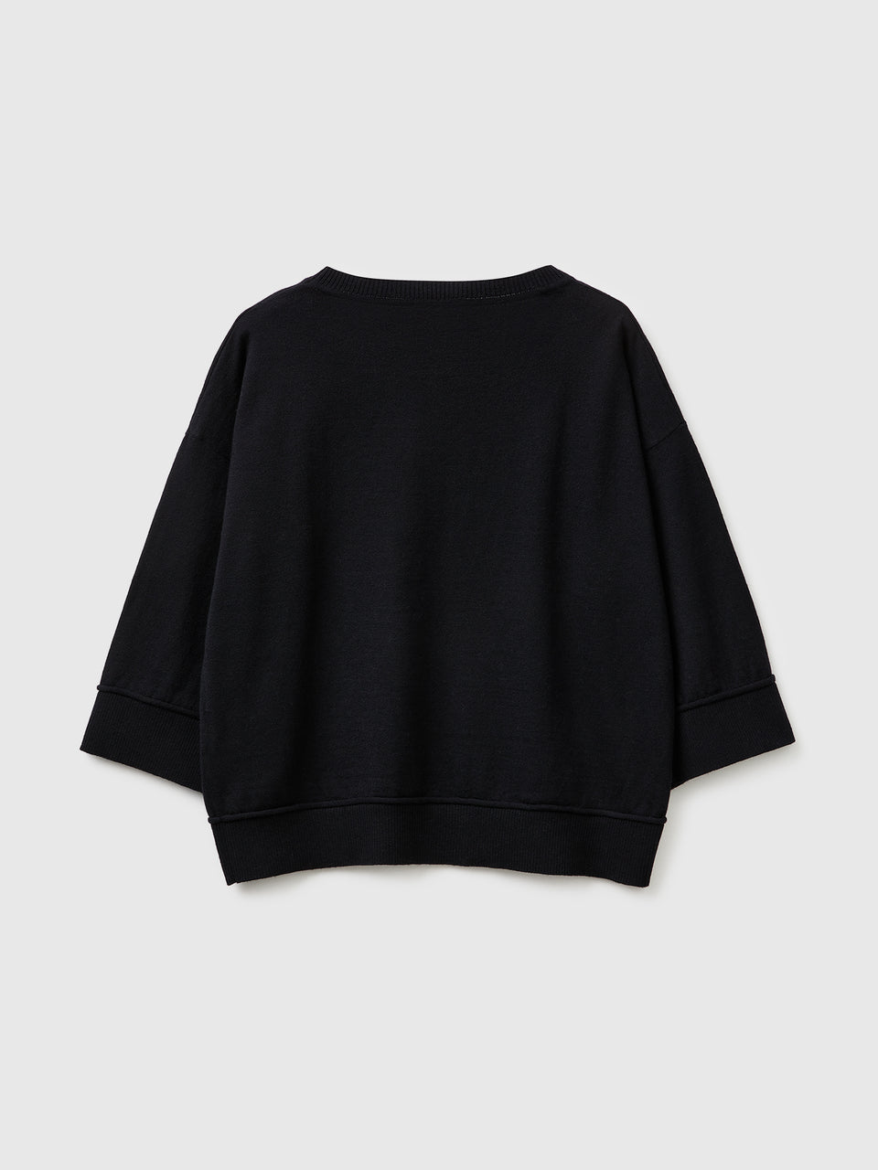 Crew neck sweater in cotton and wool - ucb_image_BS