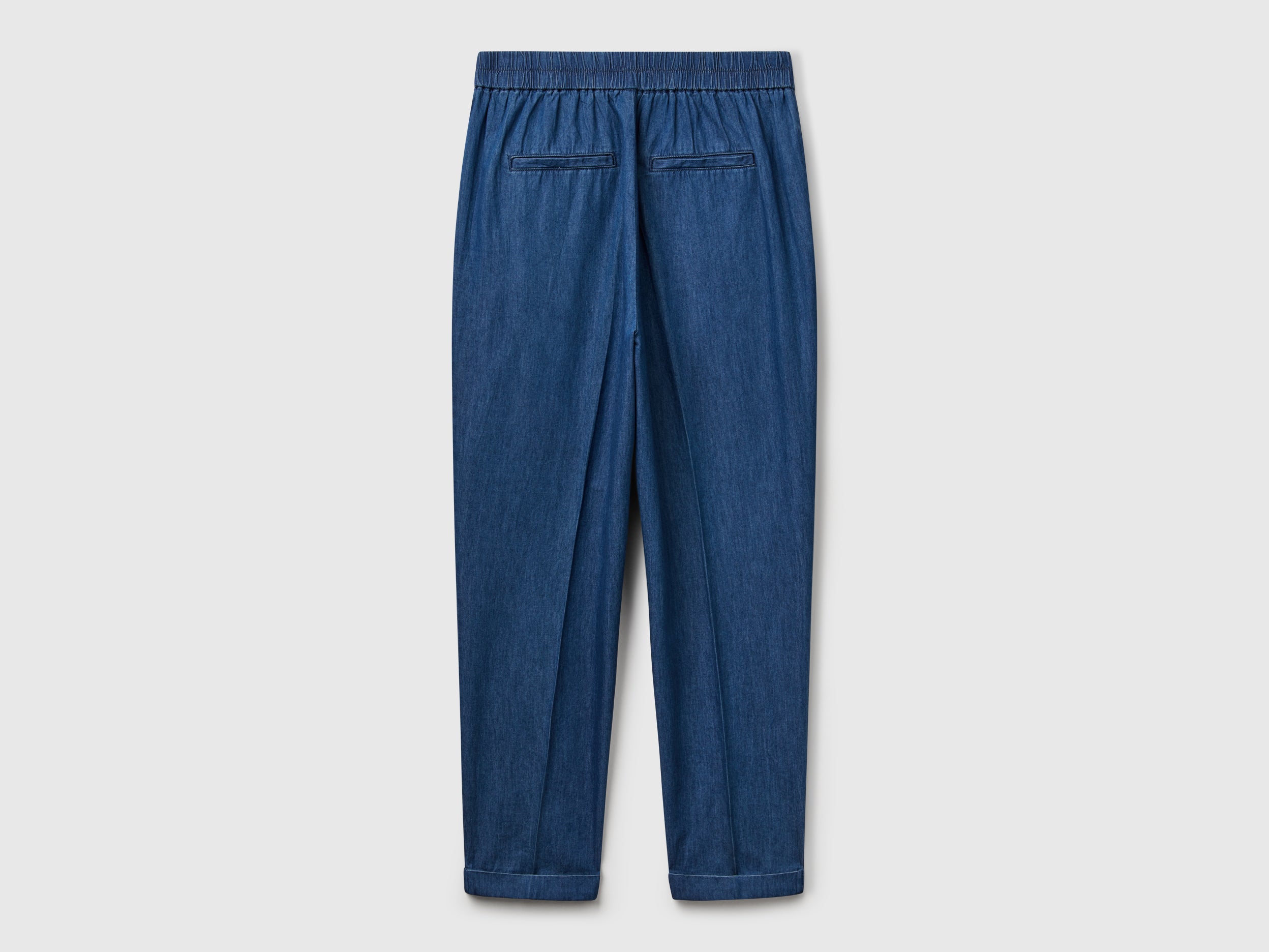 Chambray chinos with elastic - ucb_image_BS