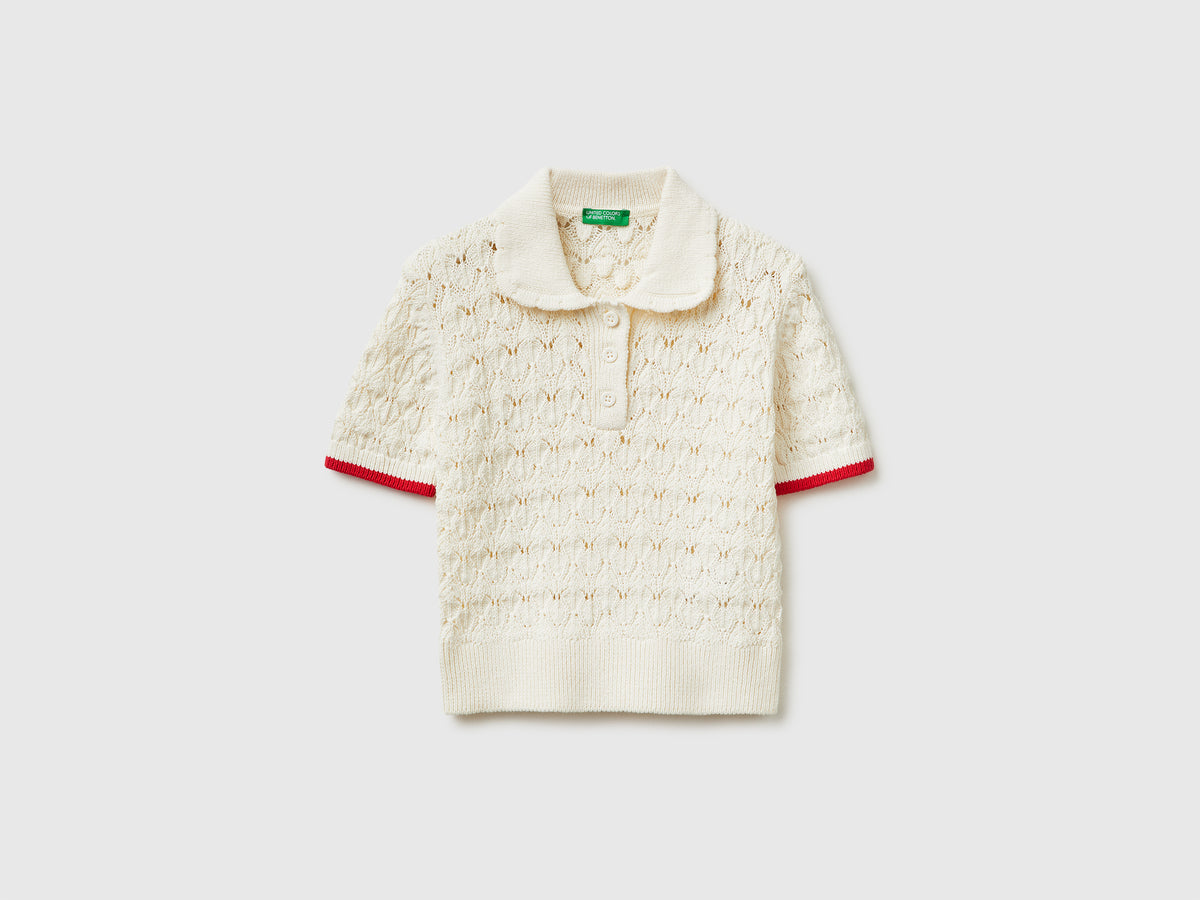 Knitted polo shirt - ucb_image_FS