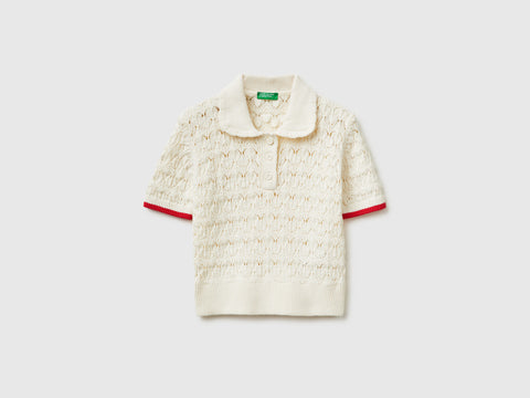 Knitted polo shirt - ucb_image_FS
