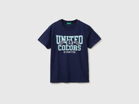 Organic cotton T-shirt with logo print - ucb_image_FS