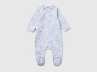 Patterned onesie in stretch organic cotton - ucb_image_FS