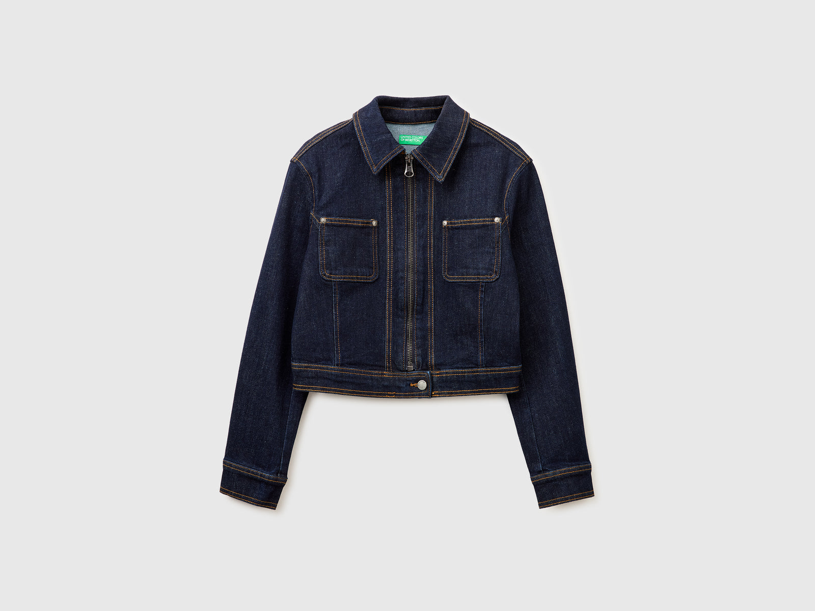 Casaco em denim com fecho de correr - ucb_image_FS