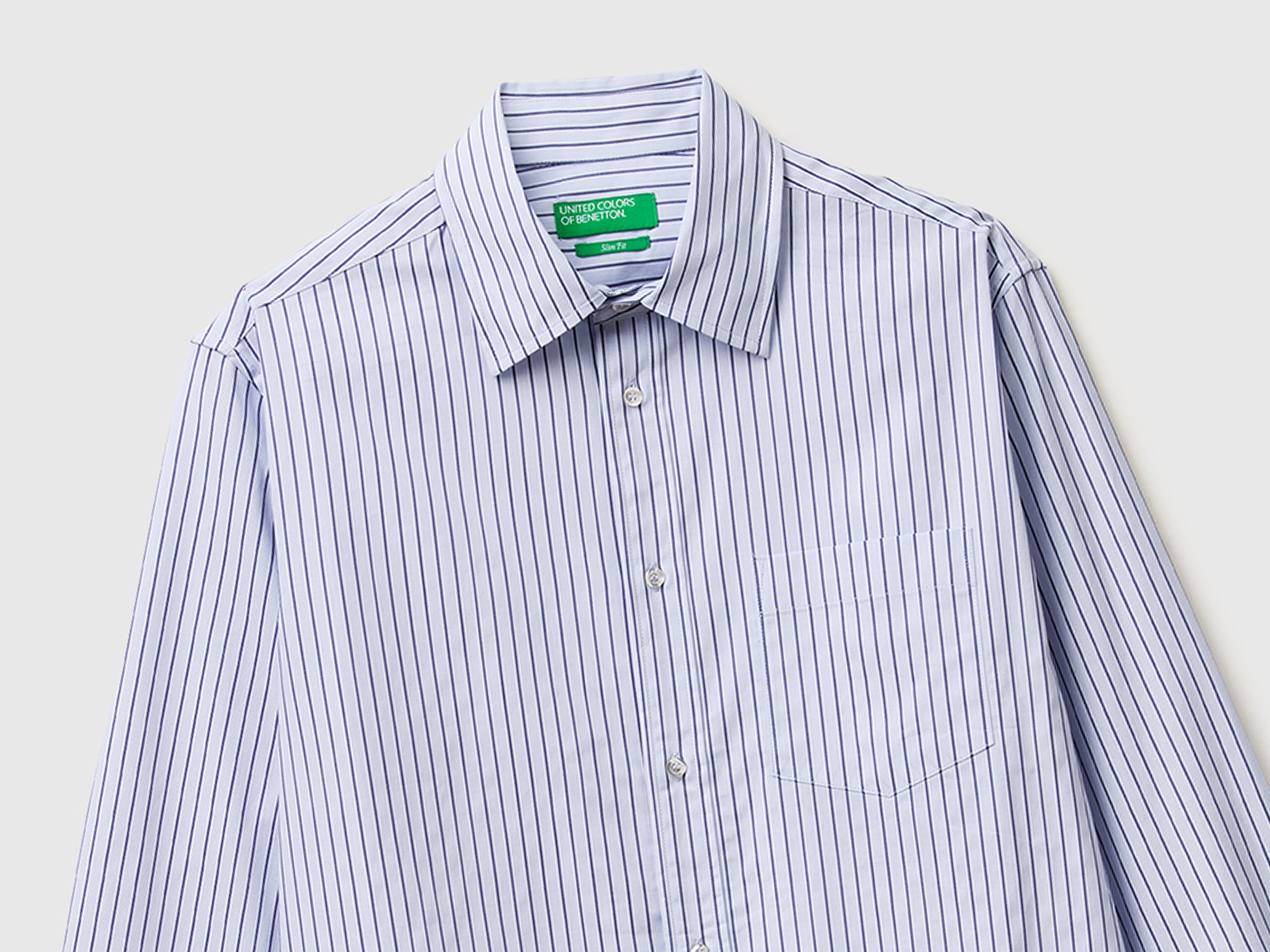 Slim fit shirt with pocket - ucb_image_DS1