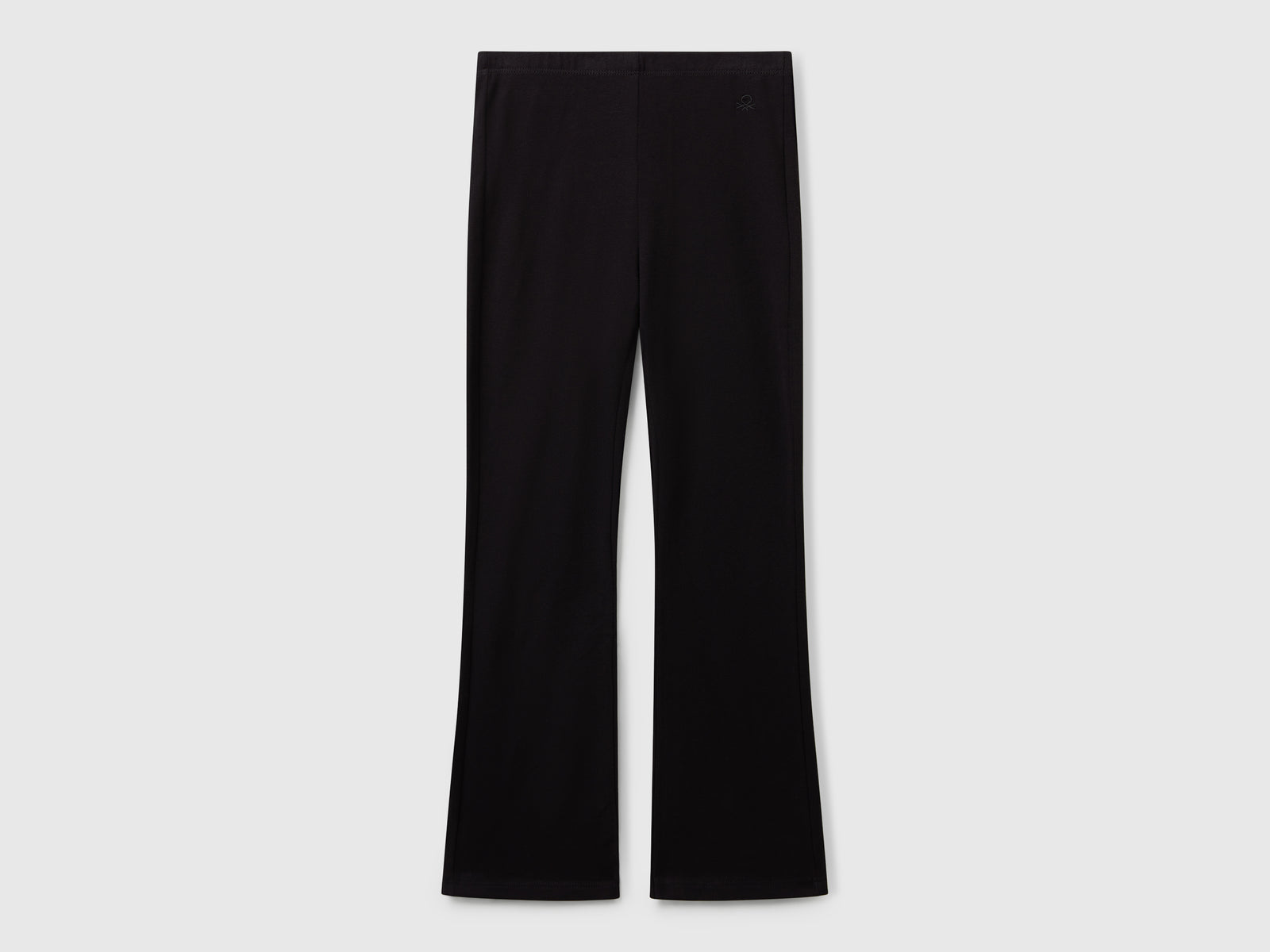 Leggings à boca-de-sino em algodão stretch - ucb_image_FS
