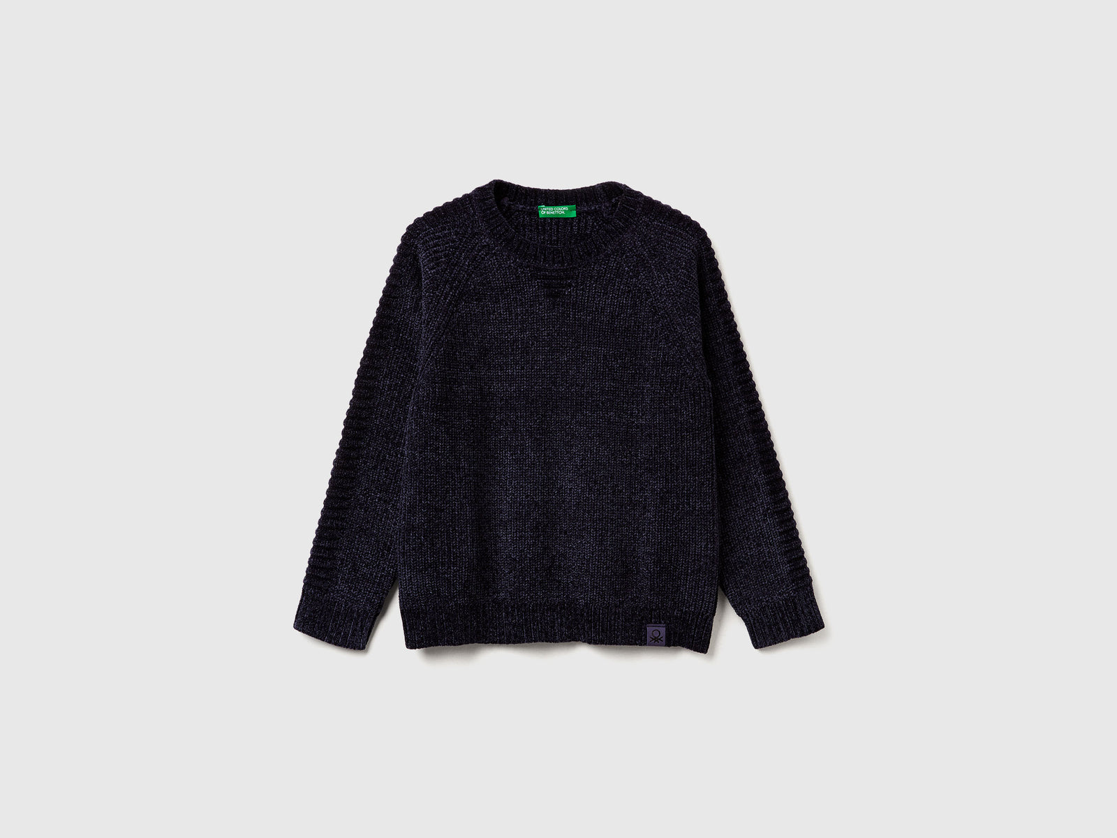 Camisola de gola redonda em chenille - ucb_image_FS