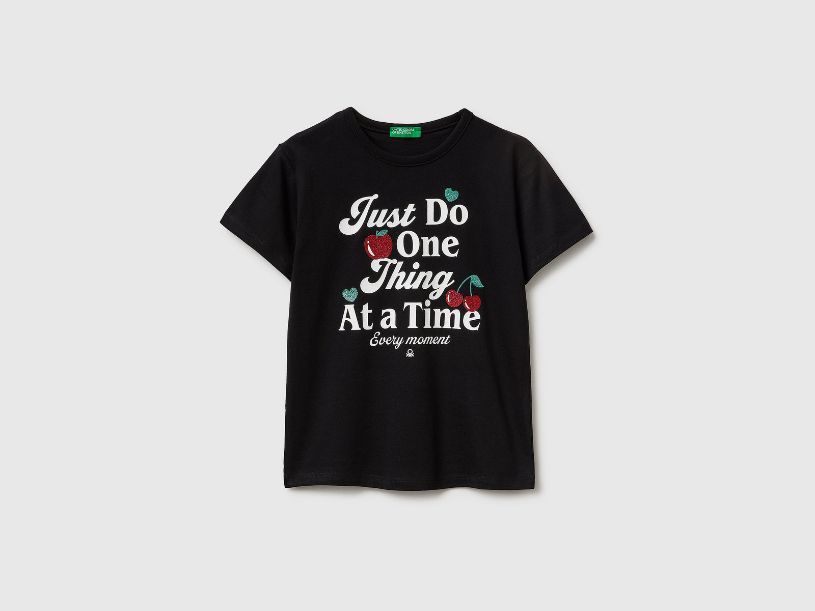 T-shirt with print and glitter - ucb_image_FS