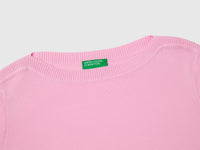 Pink sweater with boat neck - ucb_image_DS1