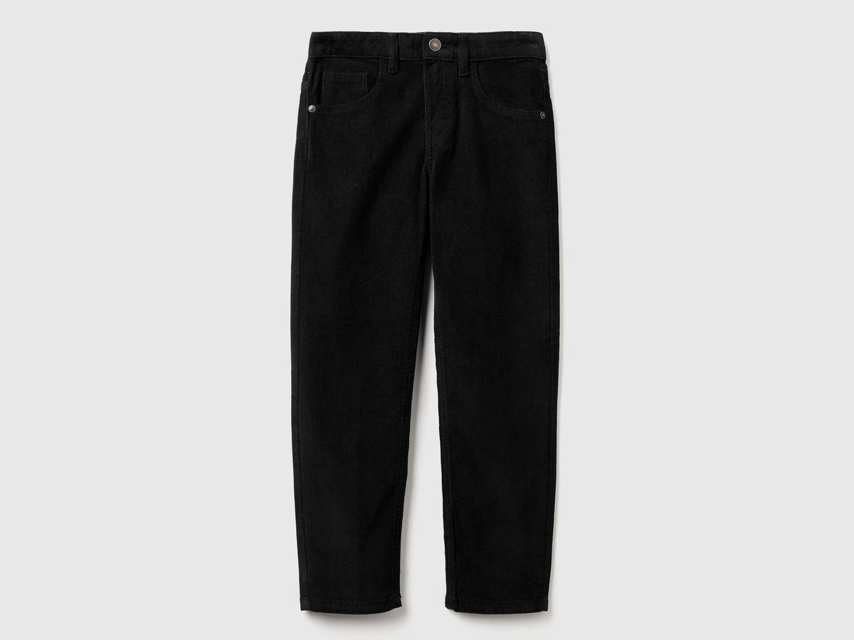 Calças slim fit em veludo stretch - ucb_image_FS