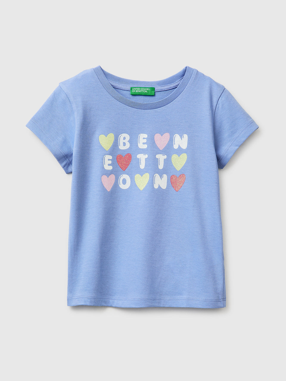 T-shirt with glitter print - ucb_image_FS