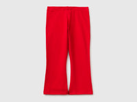 Stretch cotton flared leggings - ucb_image_BS