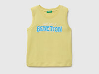 Organic cotton tank top with logo print - ucb_image_FS