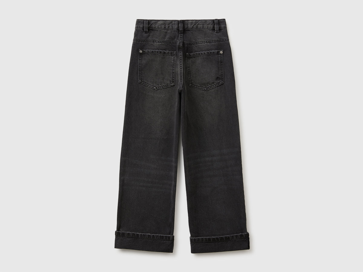 Jeans straight fit com rasgos - ucb_image_BS