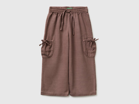 Wide leg trousers with pockets - ucb_image_FS