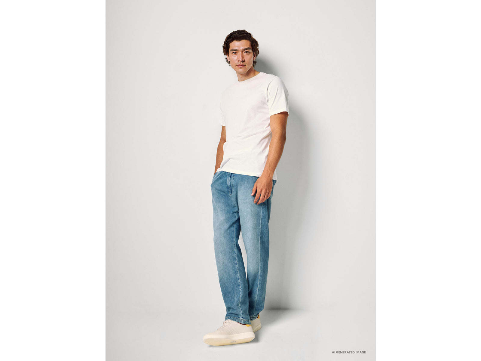 Long fiber cotton t-shirt