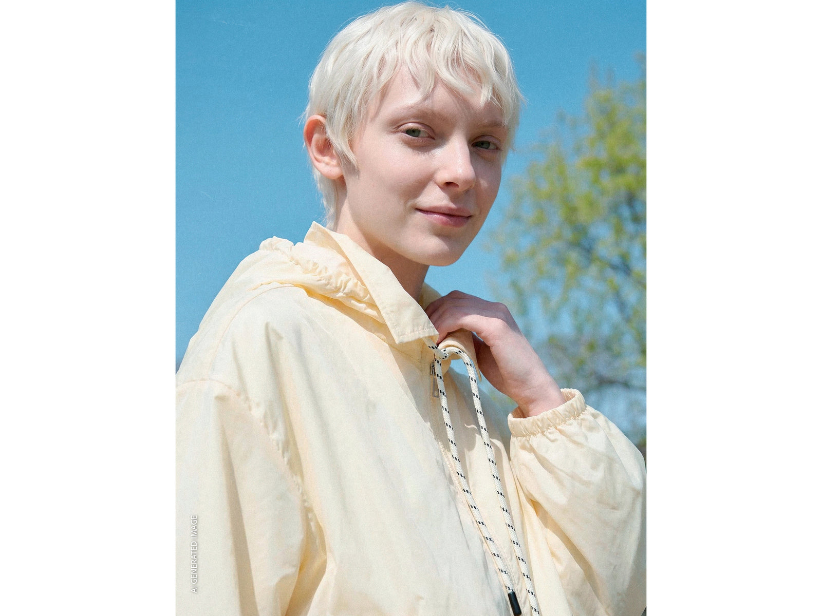 Soft jacket with hood