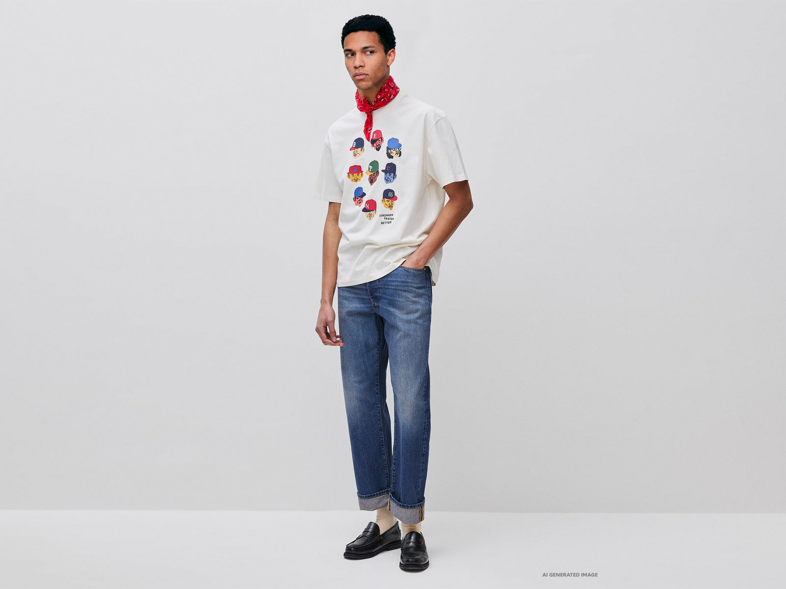 Relaxed fit t-shirt with print