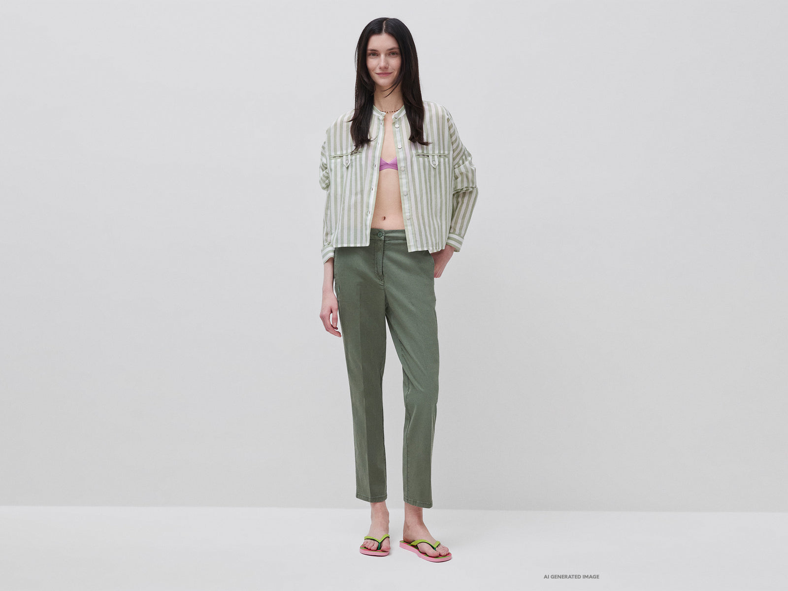 Slim-fit chinos