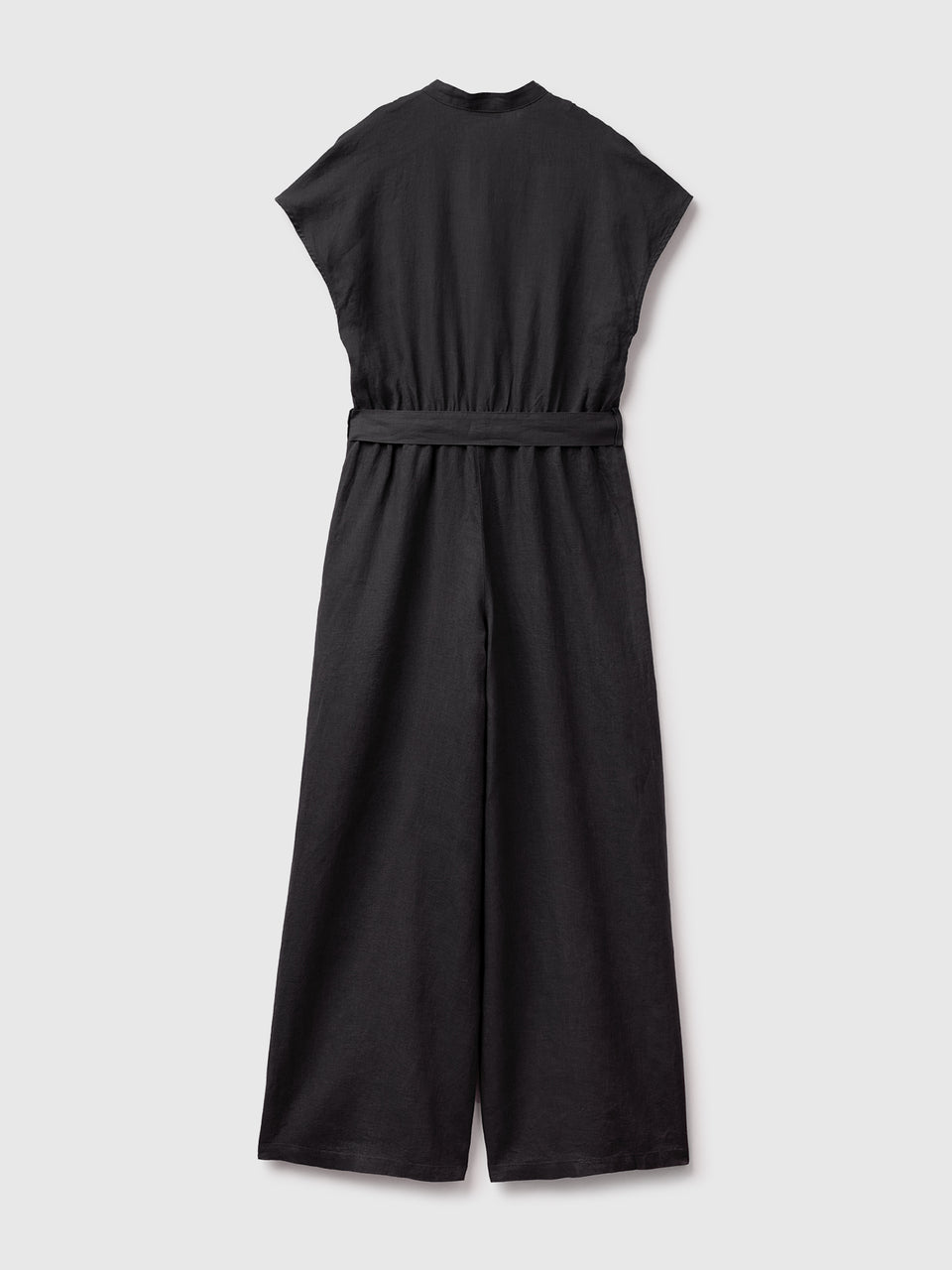 100% linen crossover jumpsuit - ucb_image_BS