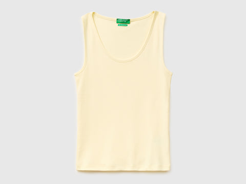 Slim fit ribbed tank top - ucb_image_FS