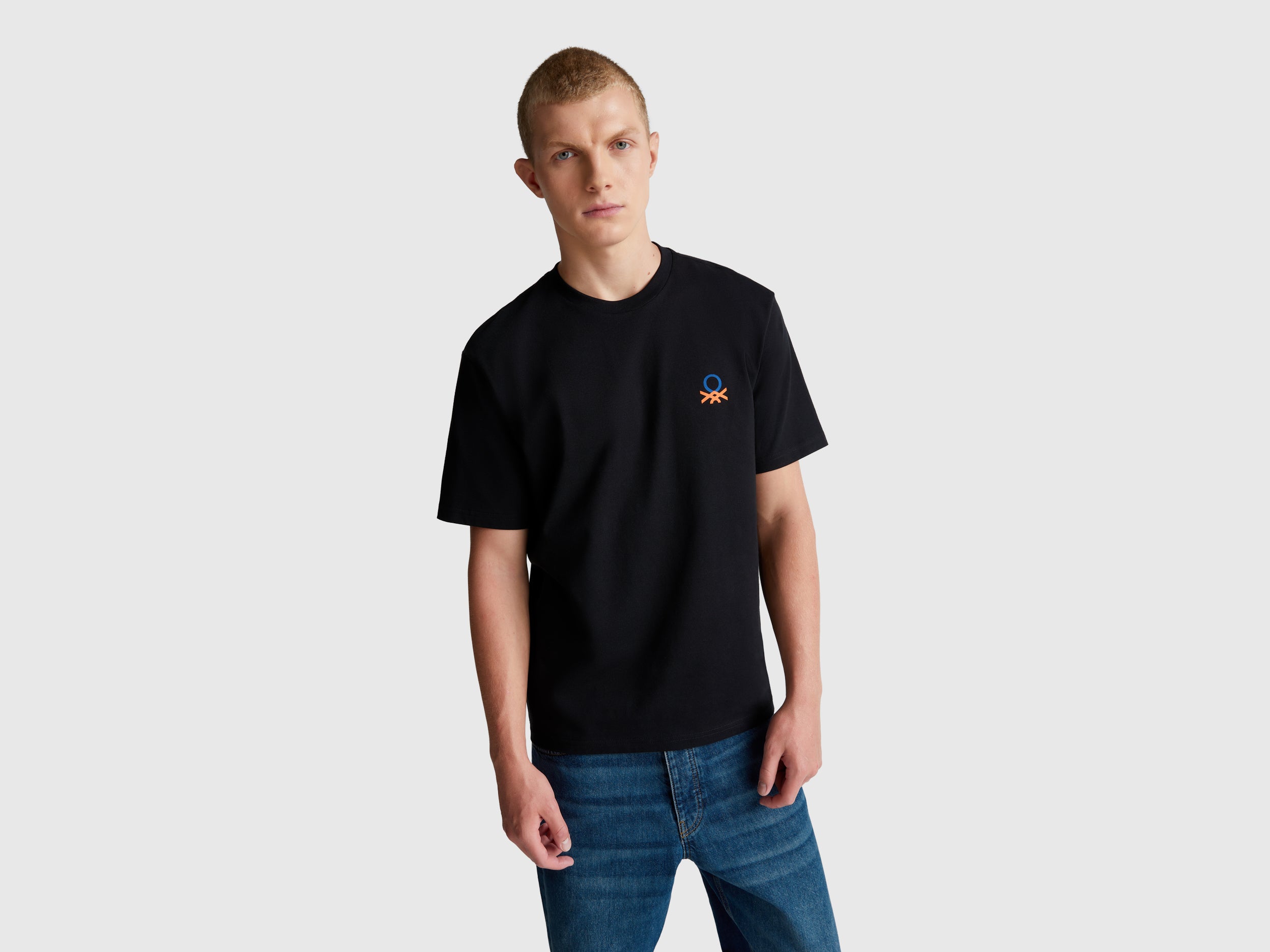 T-shirt relaxed fit com estampa - ucb_image_F