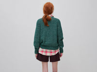 Camisola mélange em mistura de algodão e lã - ucb_image_B