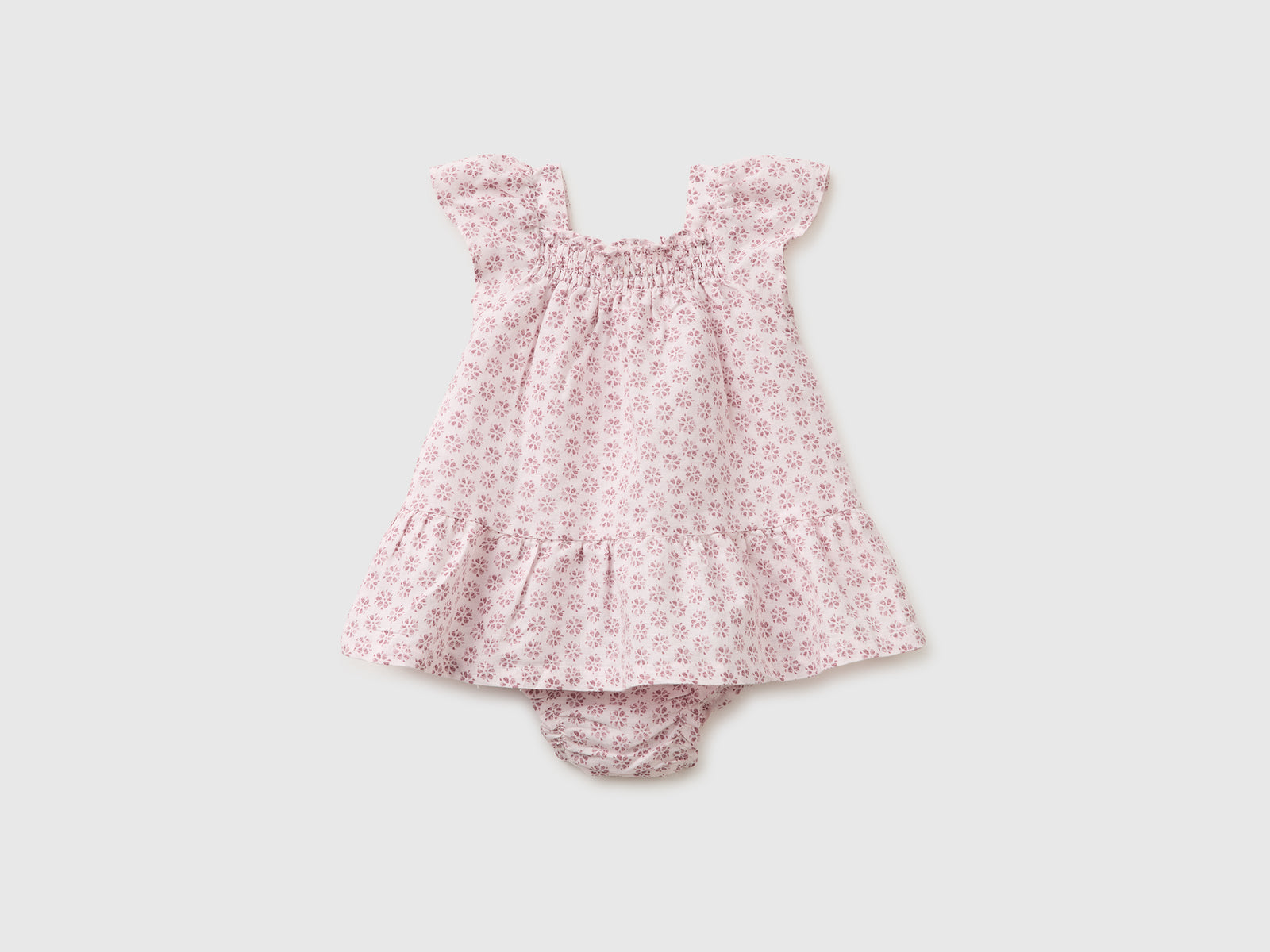 Floral dress in linen blend - ucb_image_BS