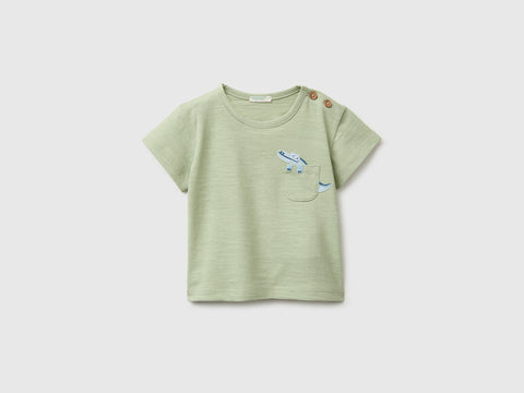 T-shirt with pocket and little animal - ucb_image_FS